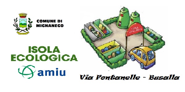 CONFERIMENTI PRESSO L\'ISOLA ECOLOGICA DI BUSALLA