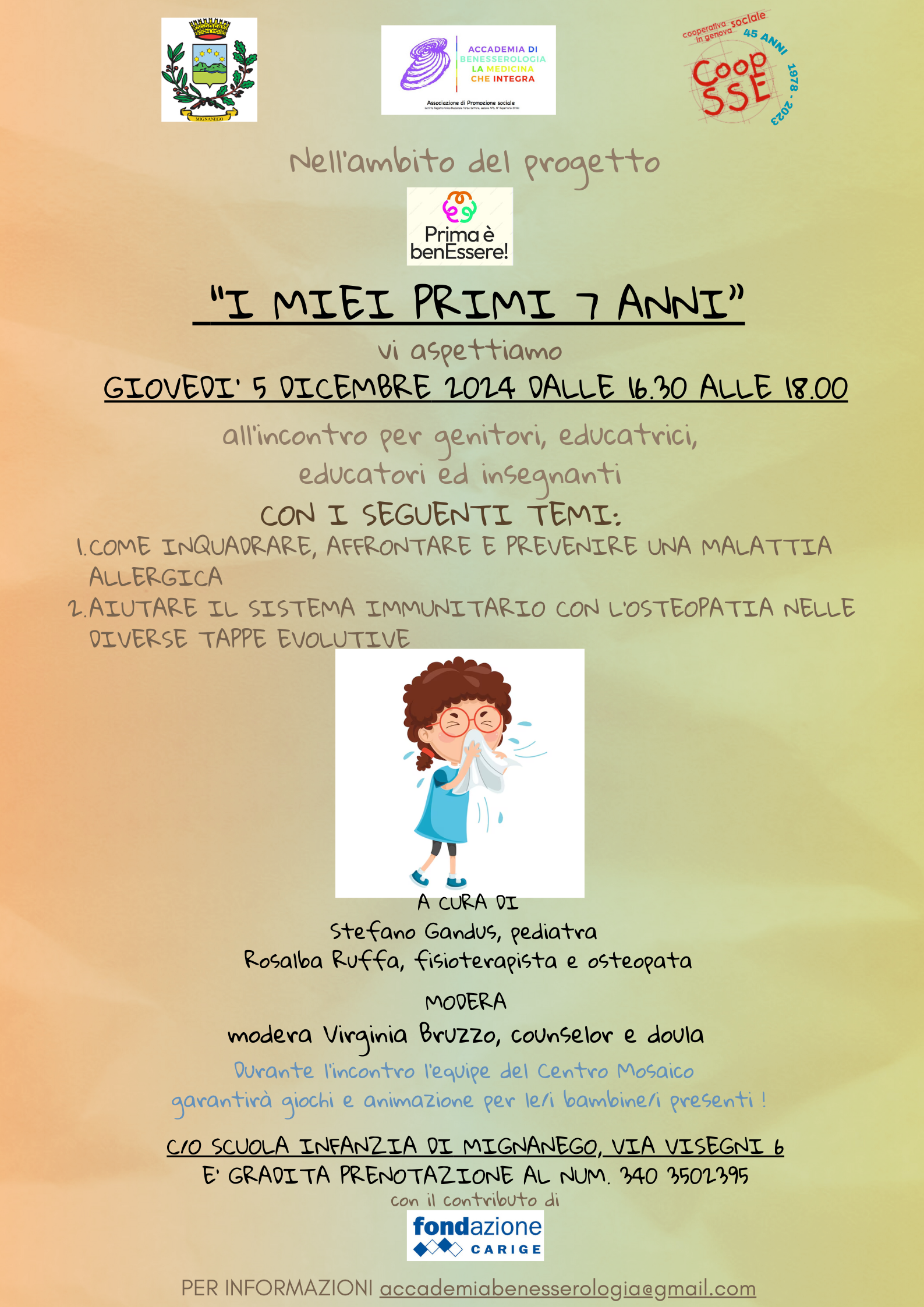 I MIEI PRIMI 7 ANNI