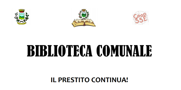 BIBLIOTECA COMUNALE - IL PRESTITO CONTINUA